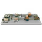 裁边机与砂光机组合生产线