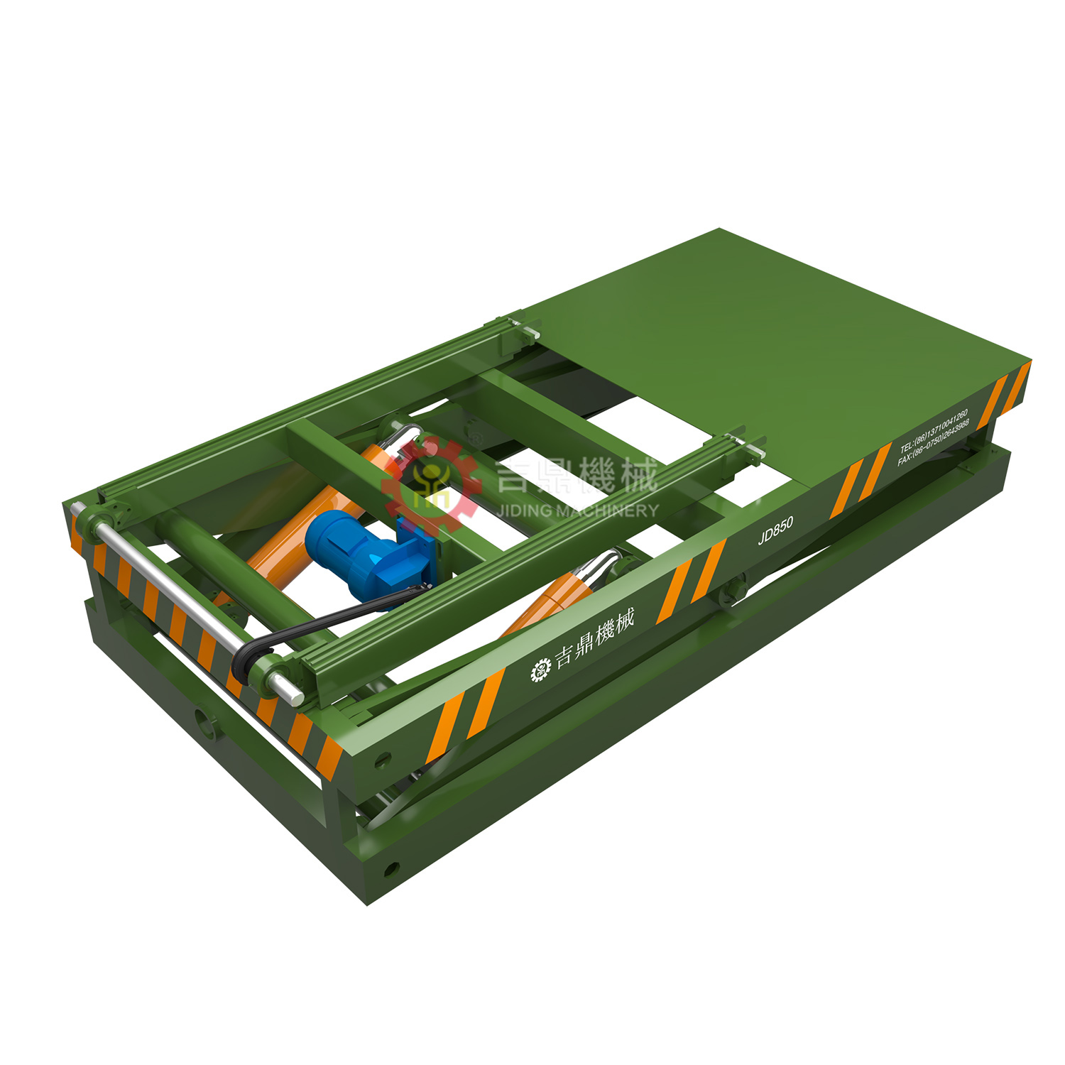 Special lifting platform for assembly machine of 4 * 8 feet(With chain ...